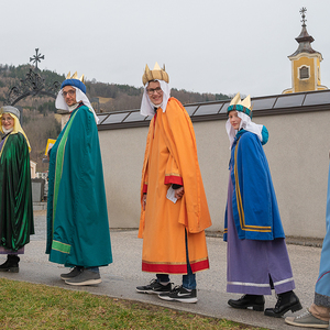 Impressionen der Sternsingeraktion 2022 in Kirchdorf