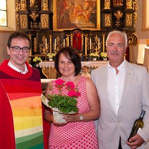 Gottesdienst mit den Ehejubilaren