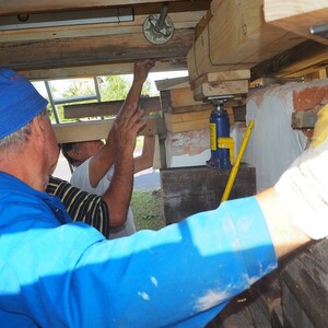 Ständig musste nachjustiert werden.