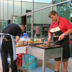 Mitarbeiter Abschlussfest