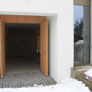 Außenzugang zum Aufbahrungsraum