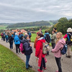 unterwegs auf dem Landschaftsrahmenweg