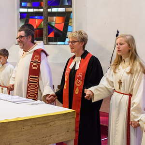 Pfingstgottesdienst der evangelischen und katholischen Kirchengemeinden