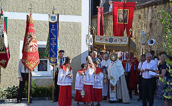 Fronleichnam 2017 in der Pfarre Kopfing
