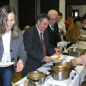Besuch vom Bürgermeister
