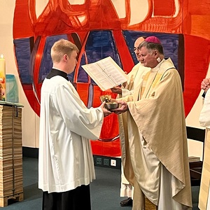 Beauftragung zum Akolythen: David Karer