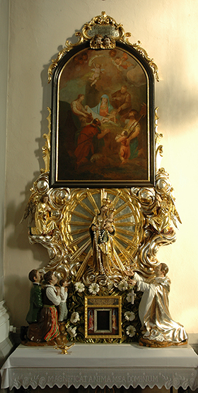 Marienaltar Pfarrkirche Kopfing