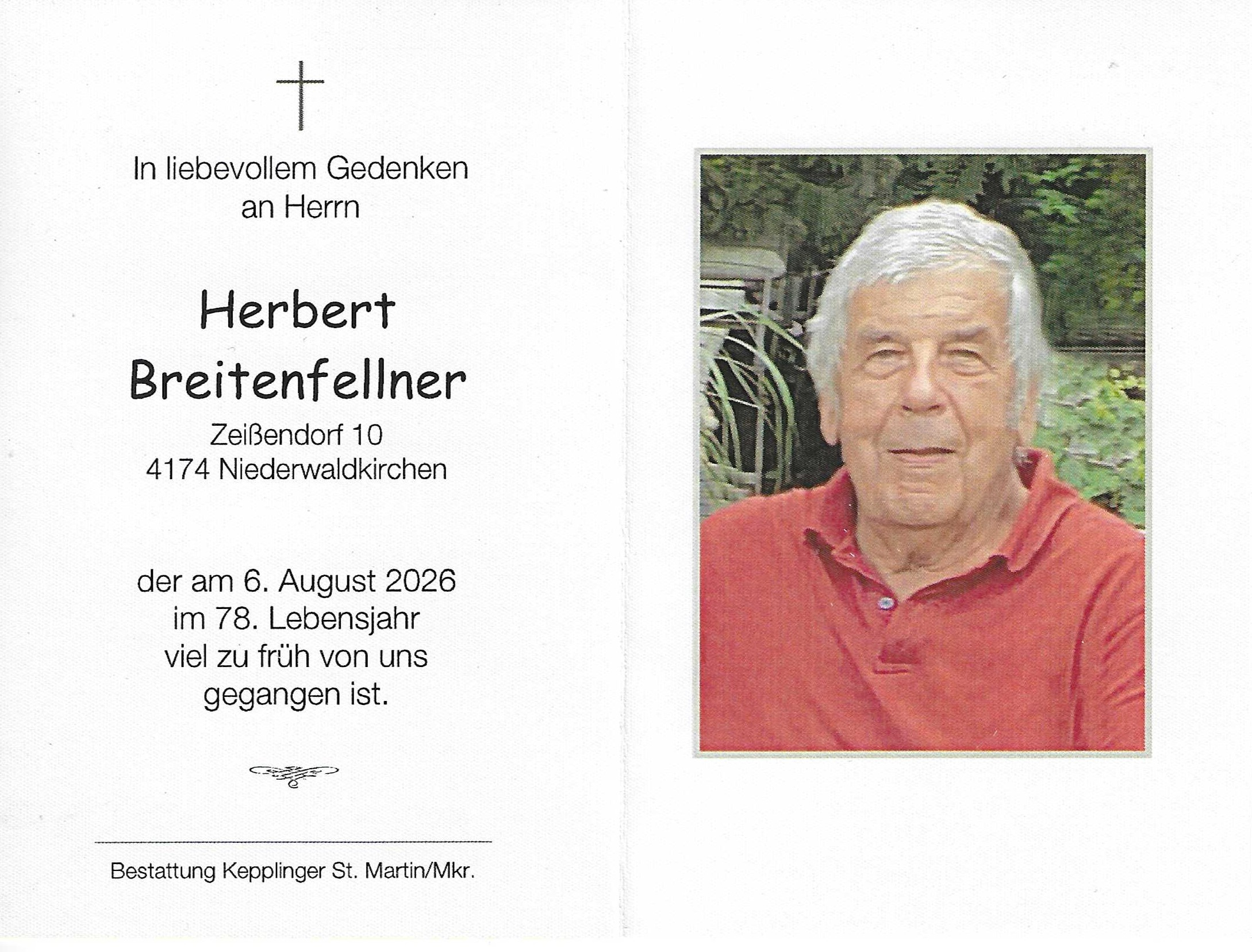 Bestattung Kepplinger St Martin