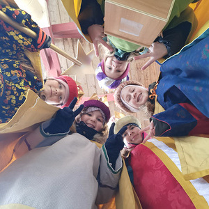 Ankleiden für den 2. Tag