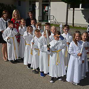 Erstkommunion 2018 in der Pfarre Kopfing