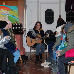 Kindersegnung in Burgkirchen