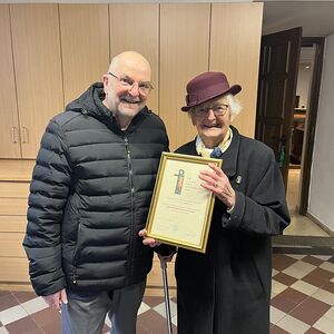 Ehrung für Rosi Mittmannsgruber