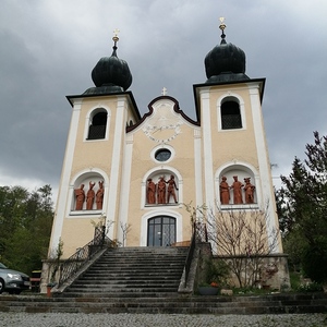Das Reiseziel die Wallfahrtskirche St. Wolfgang
