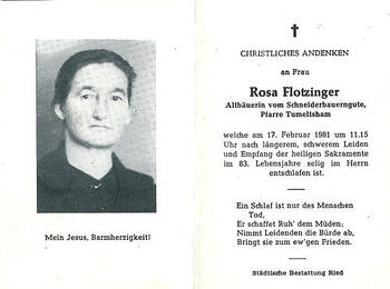 Rosa Flotzinger