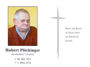 Hubert Plöckinger / © Pfarrgemeinde Kopfing Hubert Plöckinger