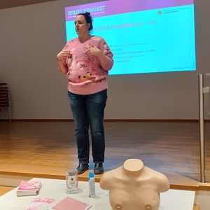 Die „Gesunde Gemeinde“ und „kfb“ - ein „Brust Bewusst  Seminar'