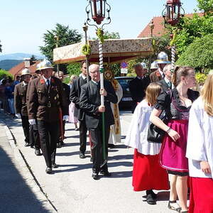 Fronleichnam 2017, Pfarre Neumarkt im Mühlkreis