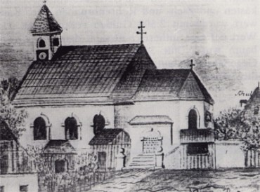 Die Kirche um 1700 