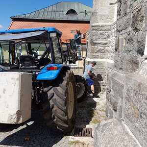 Sanierung Pfarrkirchenmauer
