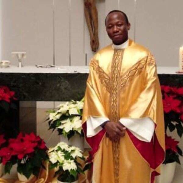 Wir begrüßen bei uns Kaplan Amobichukwu Kingsley Ude