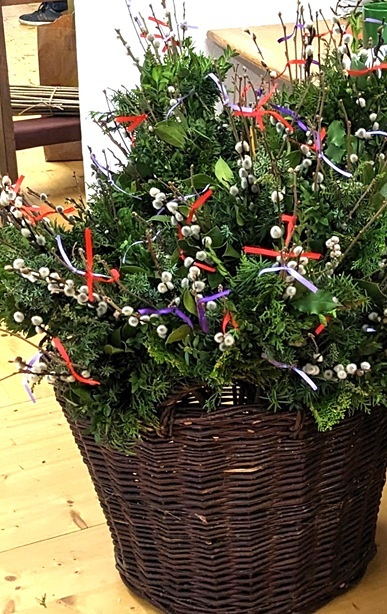 Palmbuschenbinden & Palmbuschenverkauf