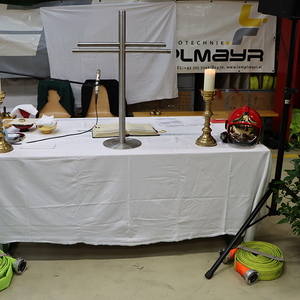 Feldmesse bei der Feuerwehr