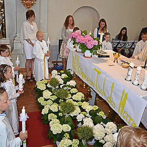 Erstkommunion 2018 in der Pfarre Kopfing