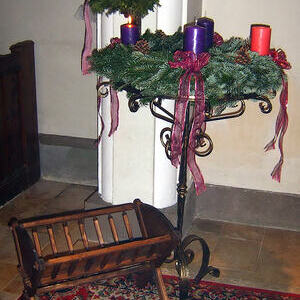 Adventkranzsegnung