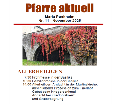 Pfarre aktuell 11-2025