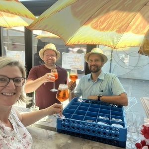 Thomsn u. Voggi unsere Barkeeper 