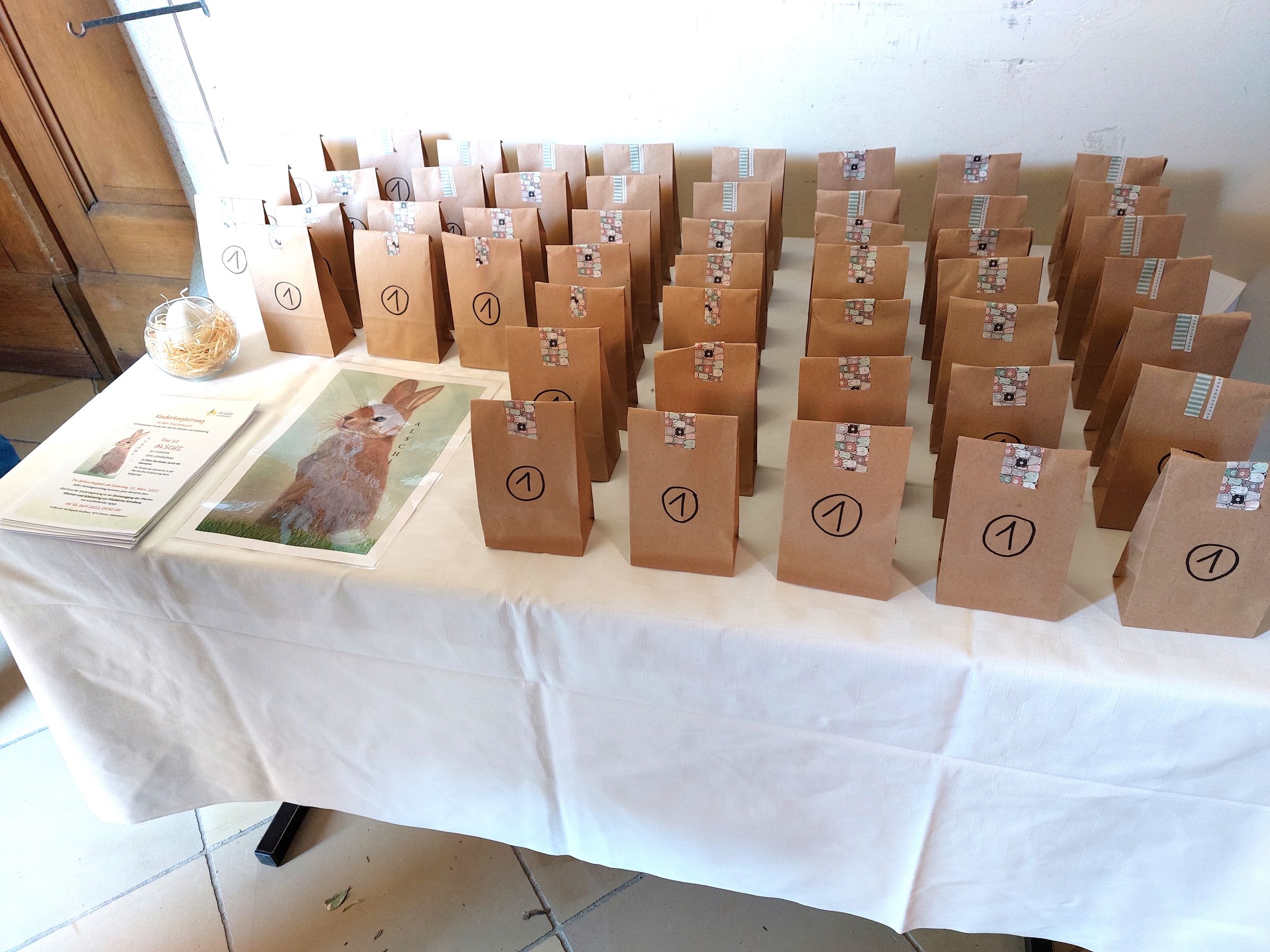 Kinderelemente in der Pfarrkirche