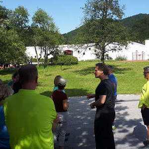 Führung von Bruder Juri im Europakloster Garten