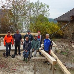 Roboteinsatz beim Pfarrzentrum