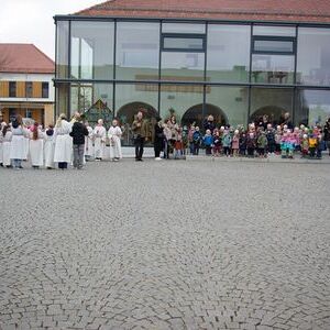 Palmweihe  mit Stehkaffee