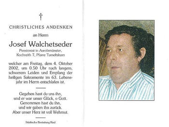 Josef Walchetseder