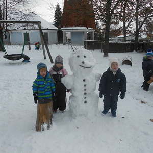 Winterzeit im Kindergarten