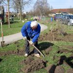 Arbeiten am Familienspielplatz
