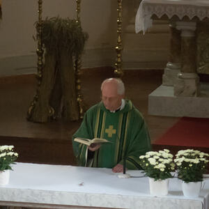 Kriegerehrung und Friedhofsegnung