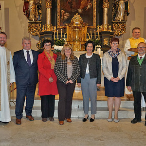 Das neu gewählte Seelsorgeteam in Frankenburg    
