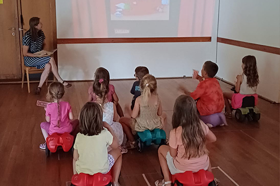 Ferienkalenderaktion und Eröffnung des „Bücher-Dschungel“