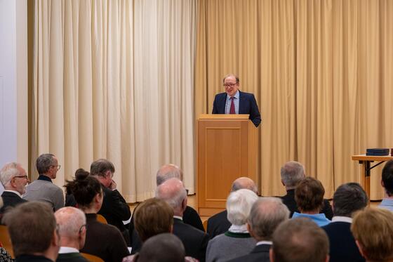 Verleihung der diözesanen Ehrenzeichen Florian- und Severin-Medaille / © Diözese Linz / Johannes Kienberger Christoph Lauermann, Ordinariatskanzler