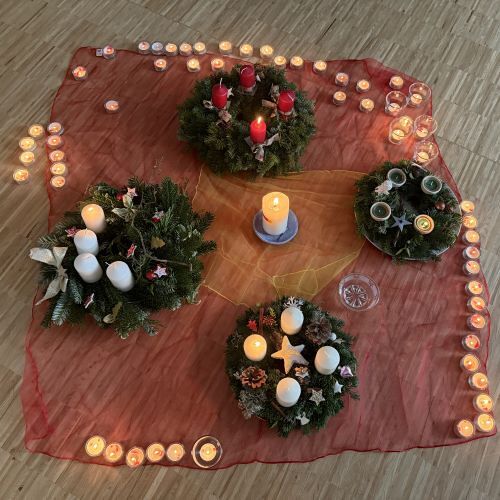 Adventkranzsegnung