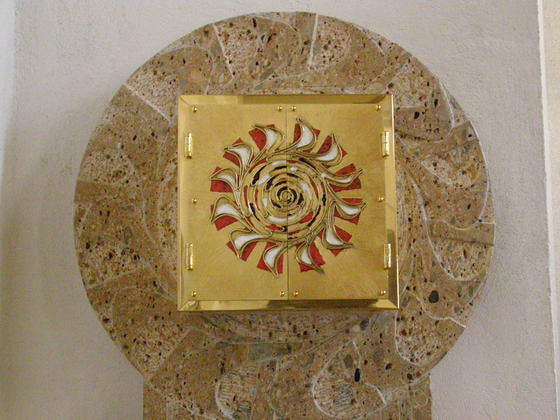 Tabernakel in der Kapelle