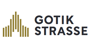 Logo Gotikstraße / Gotikstraße Mühlviertel-Südböhmen Logo Gotikstraße