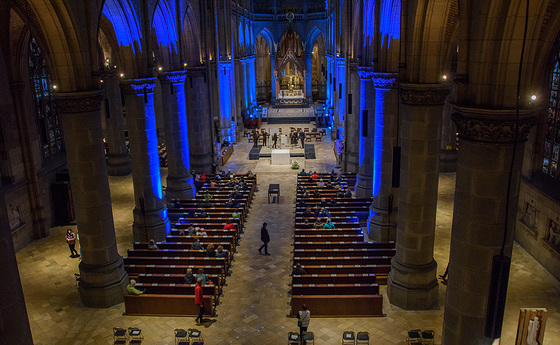 Vocalmusik mit dem Ensemble Voices im Mariendom.