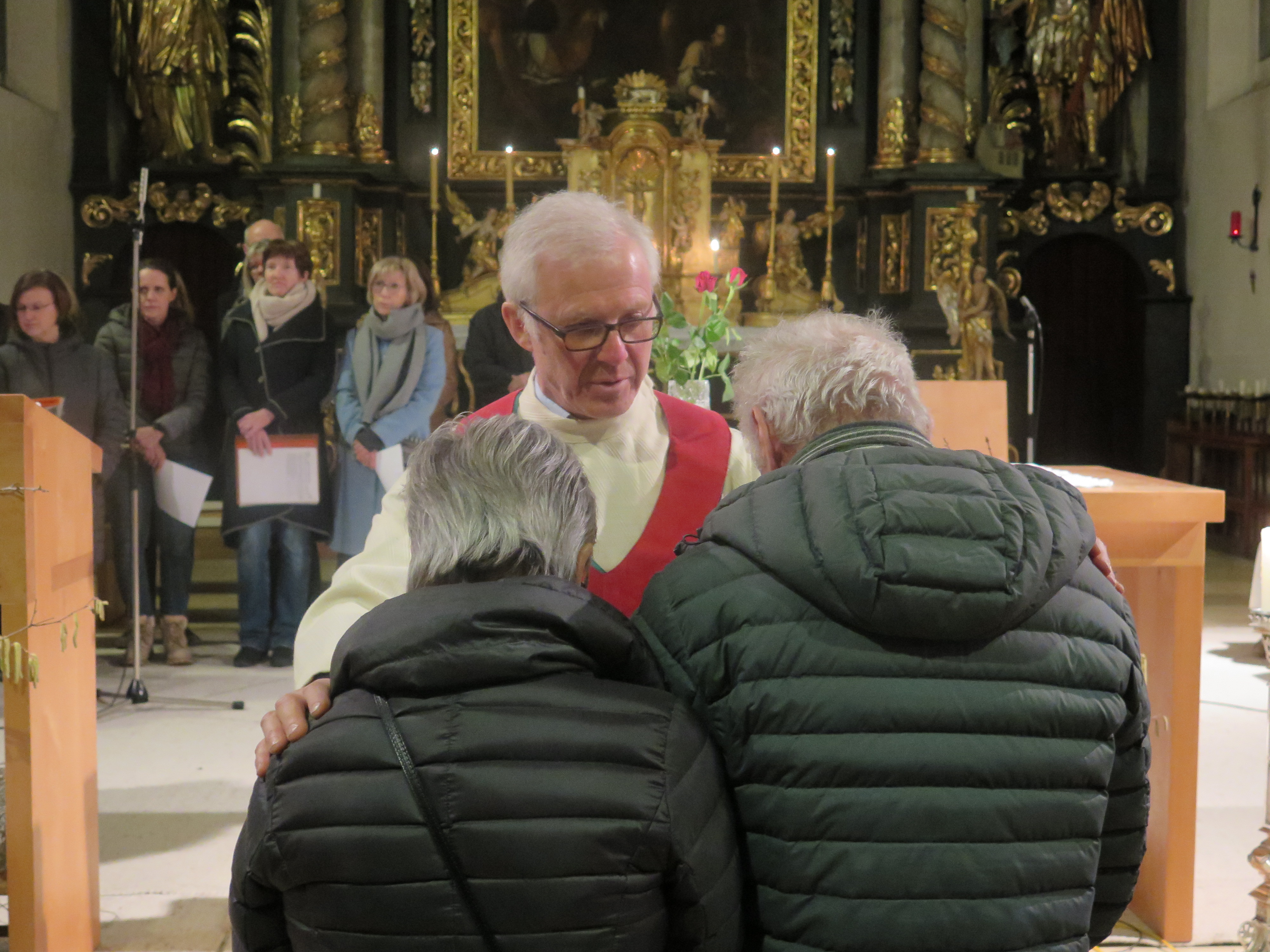 Wir stellen unsere Liebe unter Gottes Segen