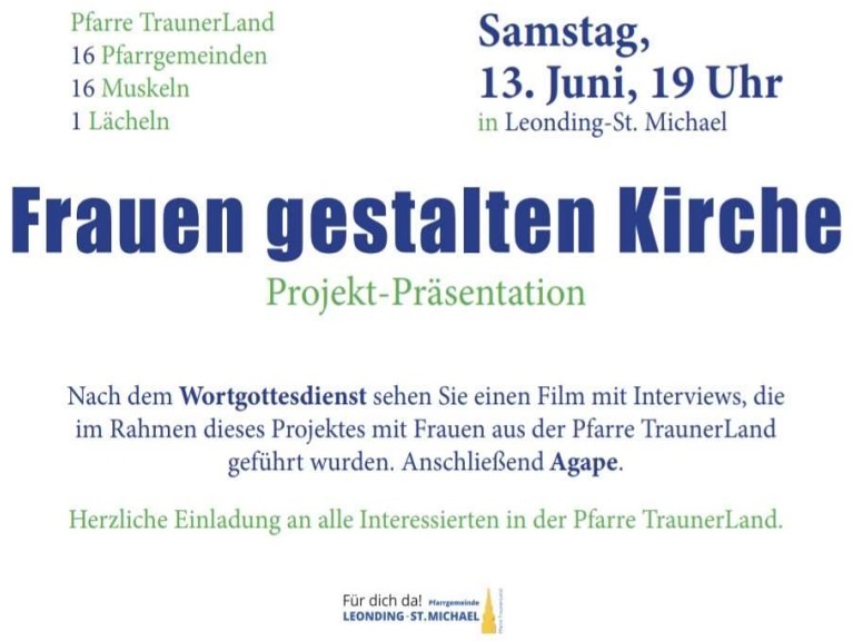 Frauen gestalten Kirche