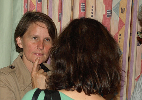 Zeit für persönliche Gespräche mit Johanna Tschautscher © mensch und arbeit  © mensch und arbeit