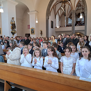 Einzug in die Kirche