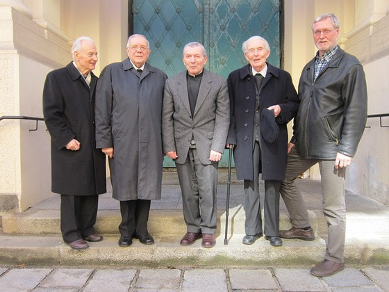 50 Jahre Seelsorger in Linz-Hl. Familie - März 2013                               